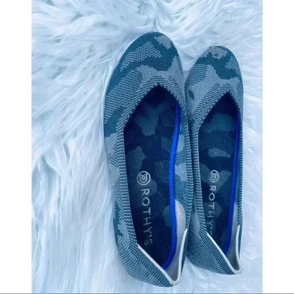 Rothy’s The Flat in Grey Camo - Picture 3 of 3